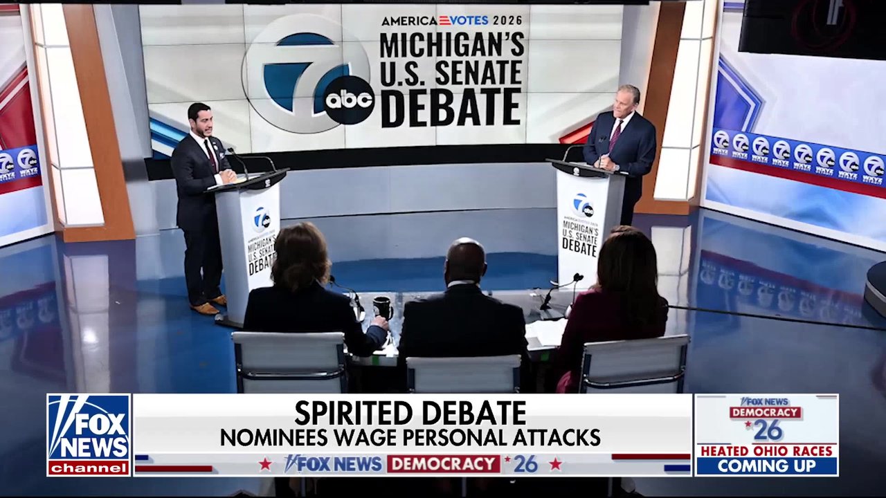 Michigan US Senate battle: El-Sayed, Rogers spar in final debate