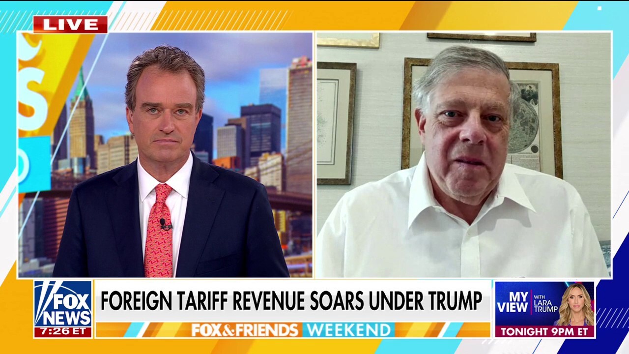Foreign tariff revenue surges under Trump