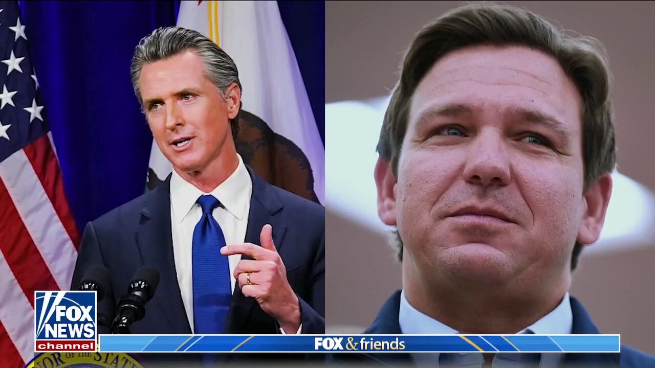 Clay Travis sounds off on Newsom's in-laws supporting DeSantis: They 'see through the lies'
