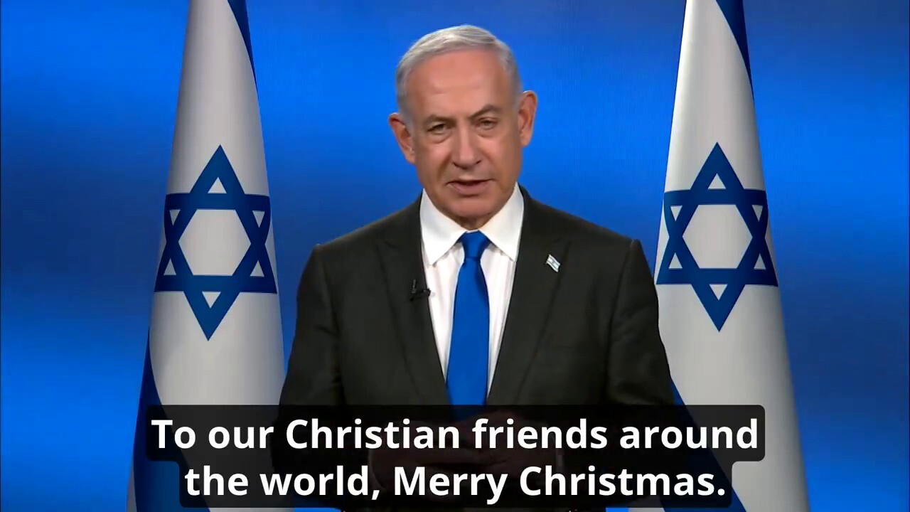 Israeli PM says Israel is ‘facing monsters’ in Christmas message to allies