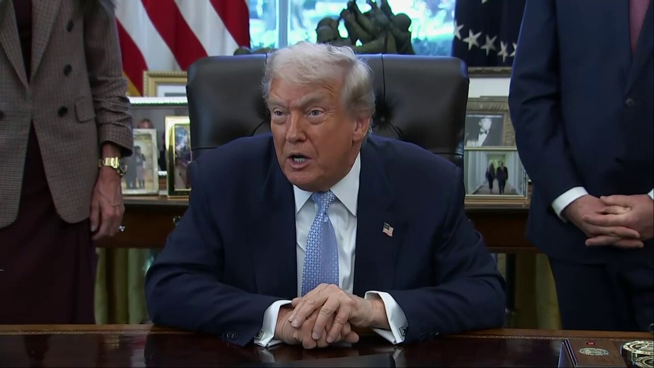 Trump signals whether he would sign bill to release Epstein files