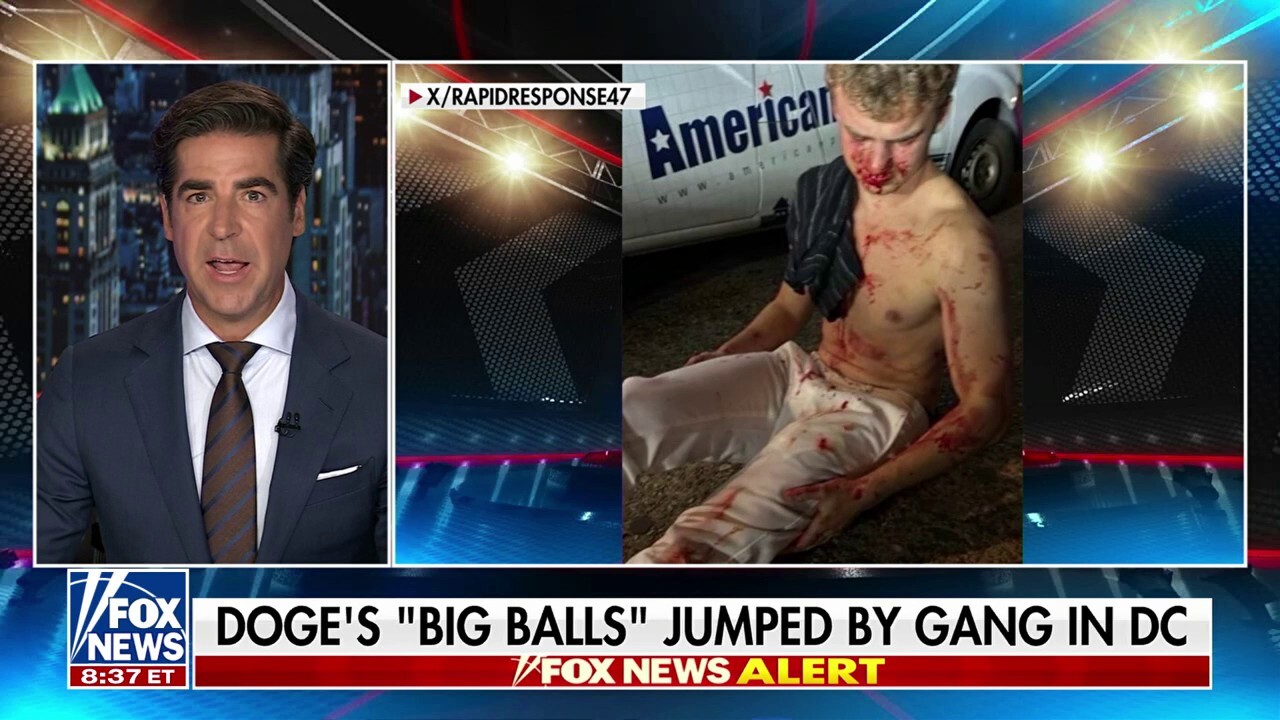 Jesse Watters: DOGE's 'Big Balls' was jumped by gang in DC