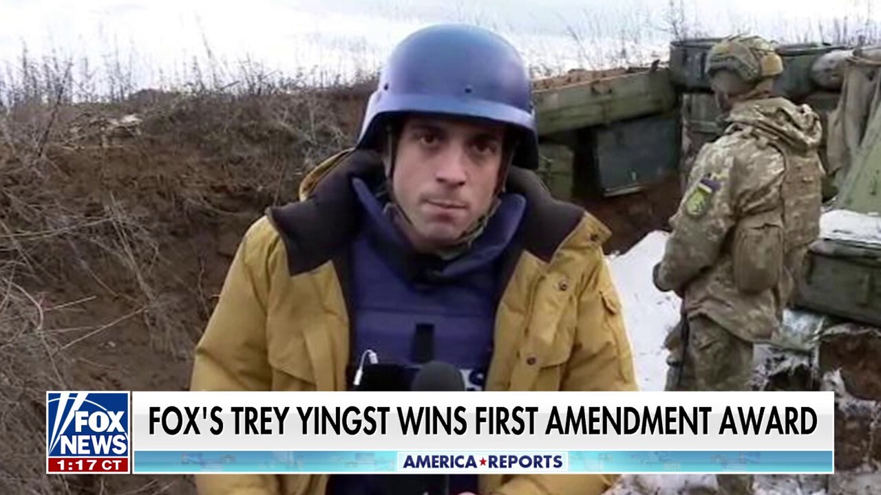 Fox News' Trey Yingst honored with First Amendment Award