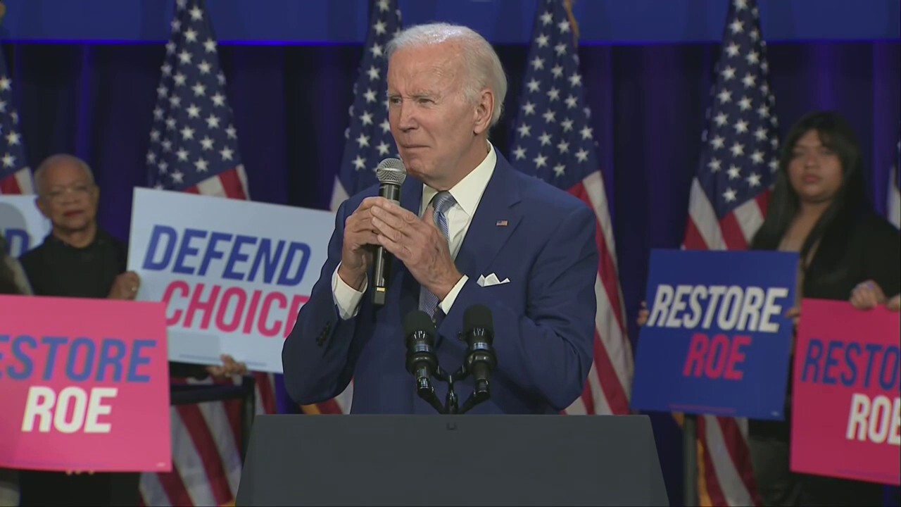 President Biden vows to codify Roe after midterms