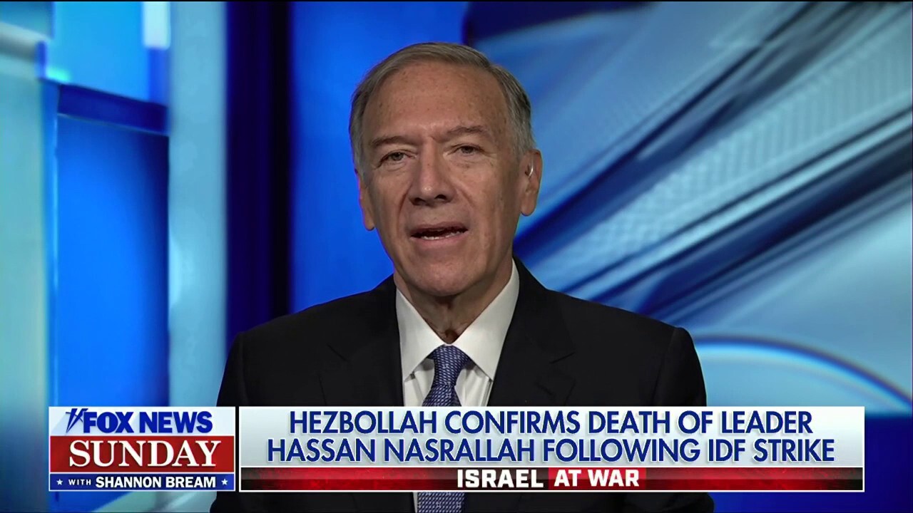 Hassan Nasrallah would be alive if Israel agreed to Biden's cease-fire call: Mike Pompeo