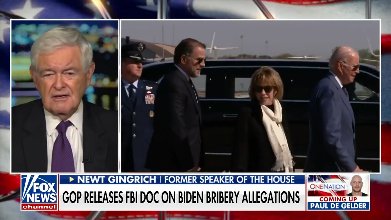 Newt Gingrich issues warning on Biden family investigation: 'The dam is going to break'