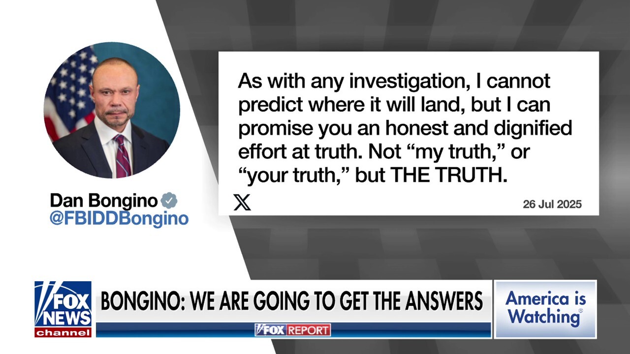  Bongino promises a ‘dignified effort at truth’ in cryptic X message