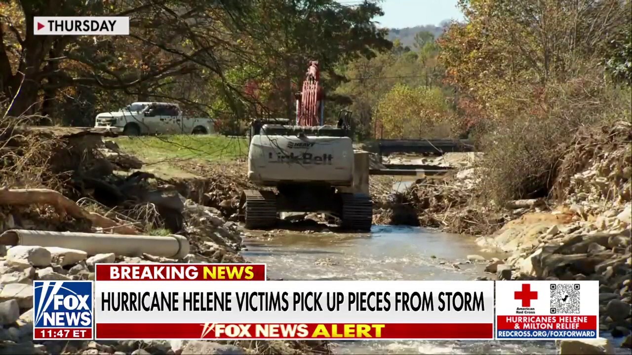 Hurricane Helene victims continue to pick up the pieces left behind two weeks later