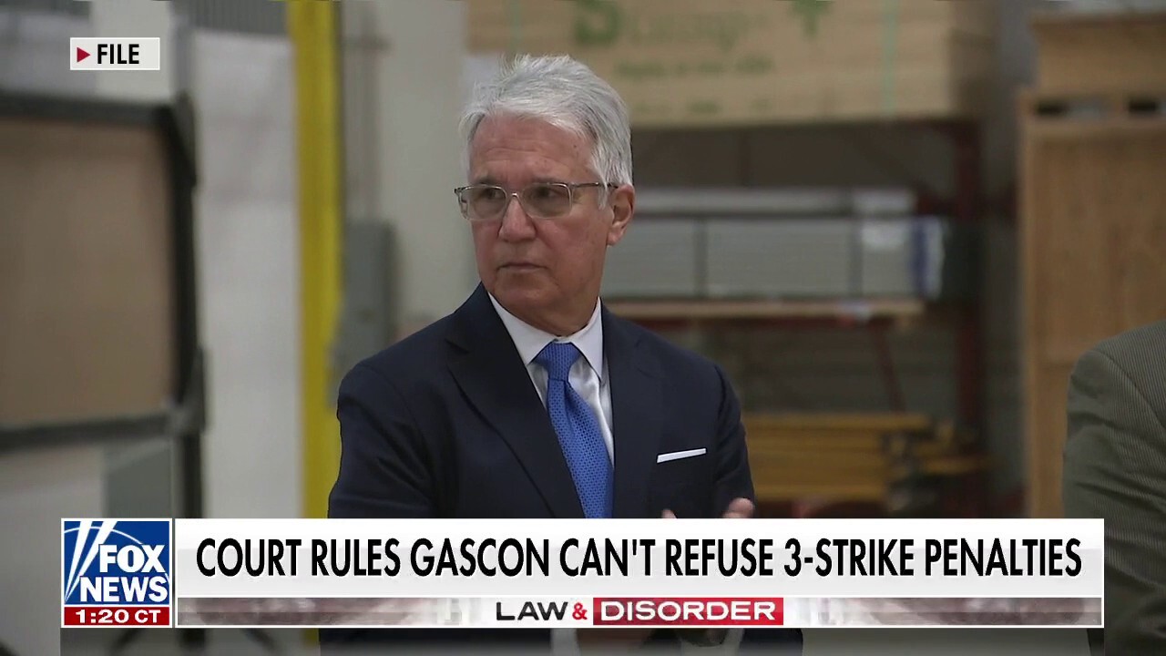 California appeals court rules Gascon must comply with three-strike law