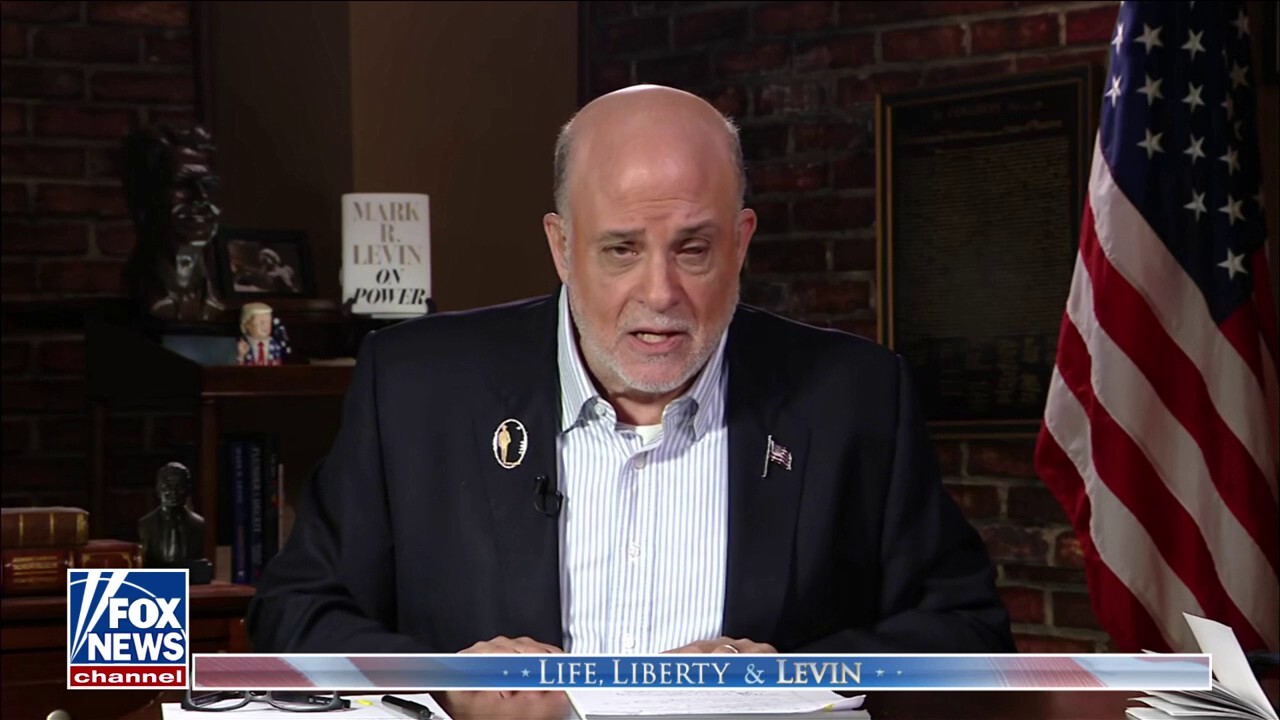 Fox News host Mark Levin condemns the political attacks on President Donald Trump and other members of the Republican Party on 'Life, Liberty & Levin.'
