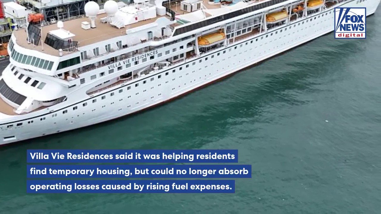 Rising fuel prices derail residential cruise company's plans for life at sea