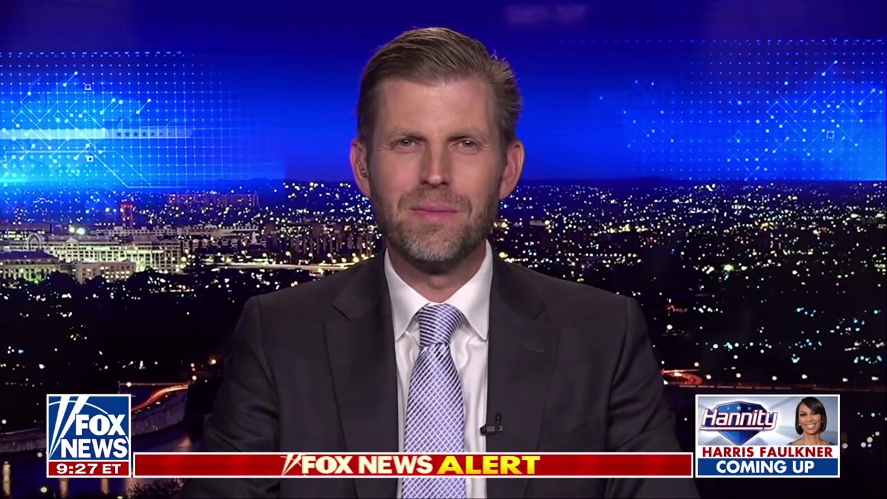 Trump Organization executive vice president Eric Trump highlights how Vice President Kamala Harris and other Democrats are not ‘serious people’ on ‘Hannity.’