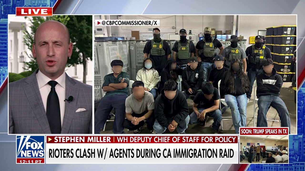 Stephen Miller: Trump admin liberating exploited children with marijuana farm ICE raid
