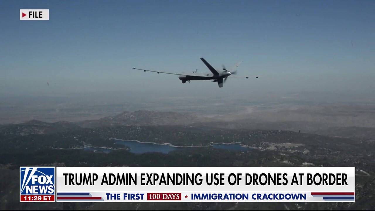 Trump admin expands use of drones along border to hunt fentanyl labs