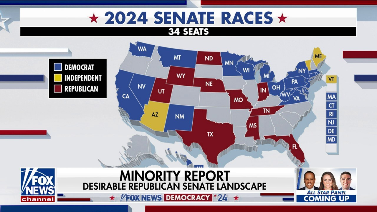 Critical election contests loom in Senate as Republicans look to retake power in 2024