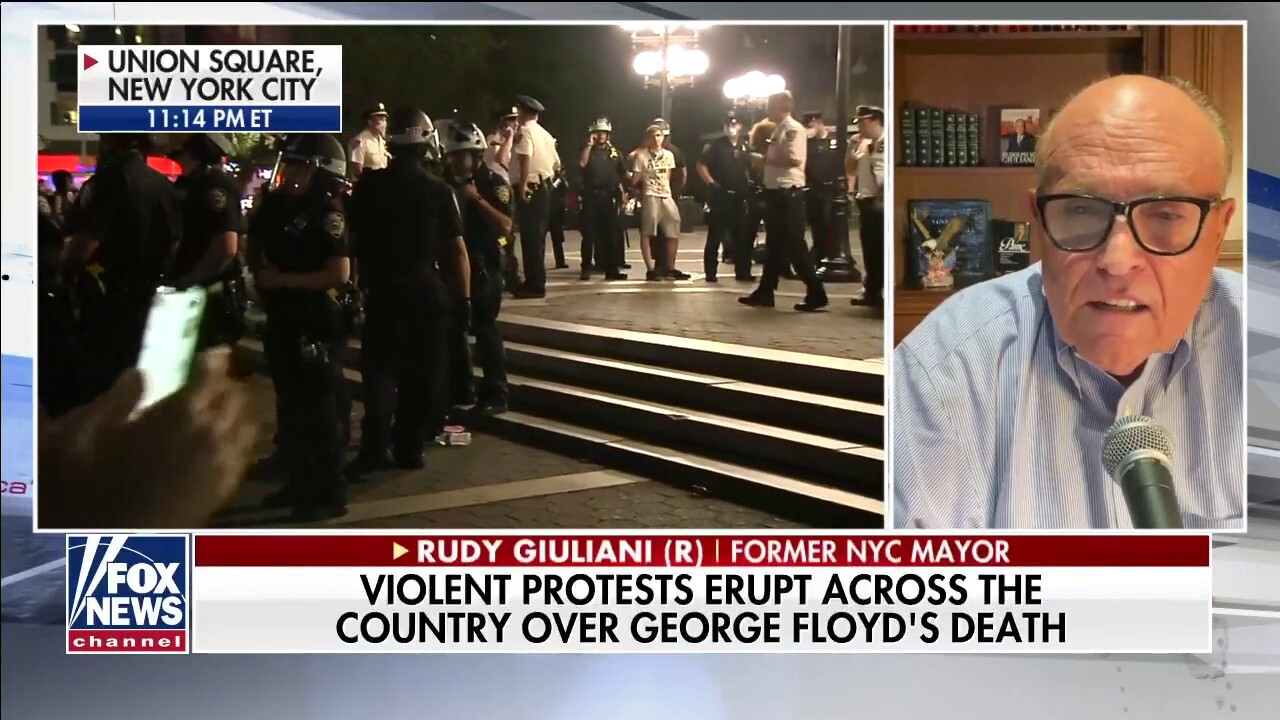 Giuliani says George Floyd tragedy could have united the nation, blames riots on progressive political leaders
