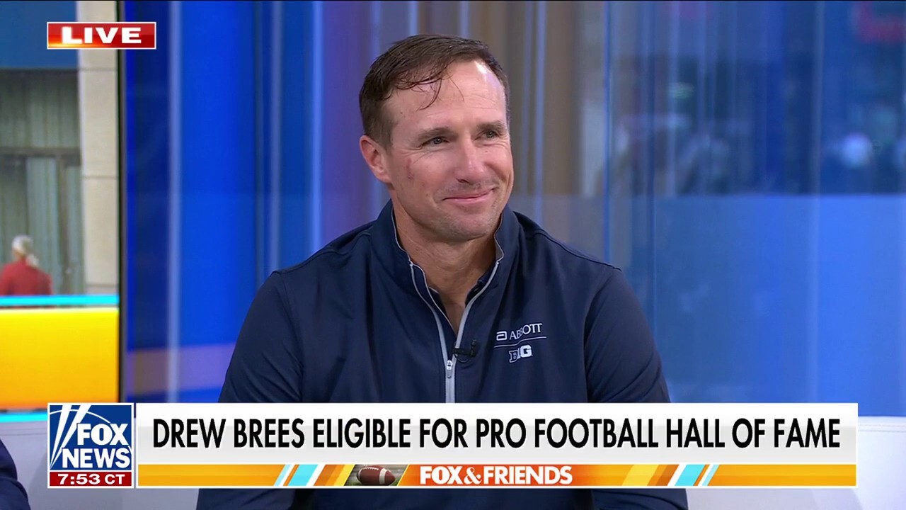 NFL legend Drew Brees discusses being on the Hall of Fame ballot, coaching high school football and his blood drive campaign on 'Fox & Friends.'