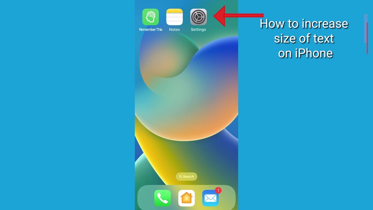 How to customize your iPhone text