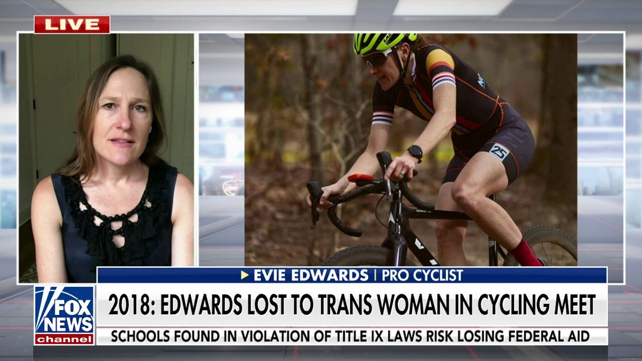 Its simply not fair Evie Edwards on competing with trans athletes Fox News Video