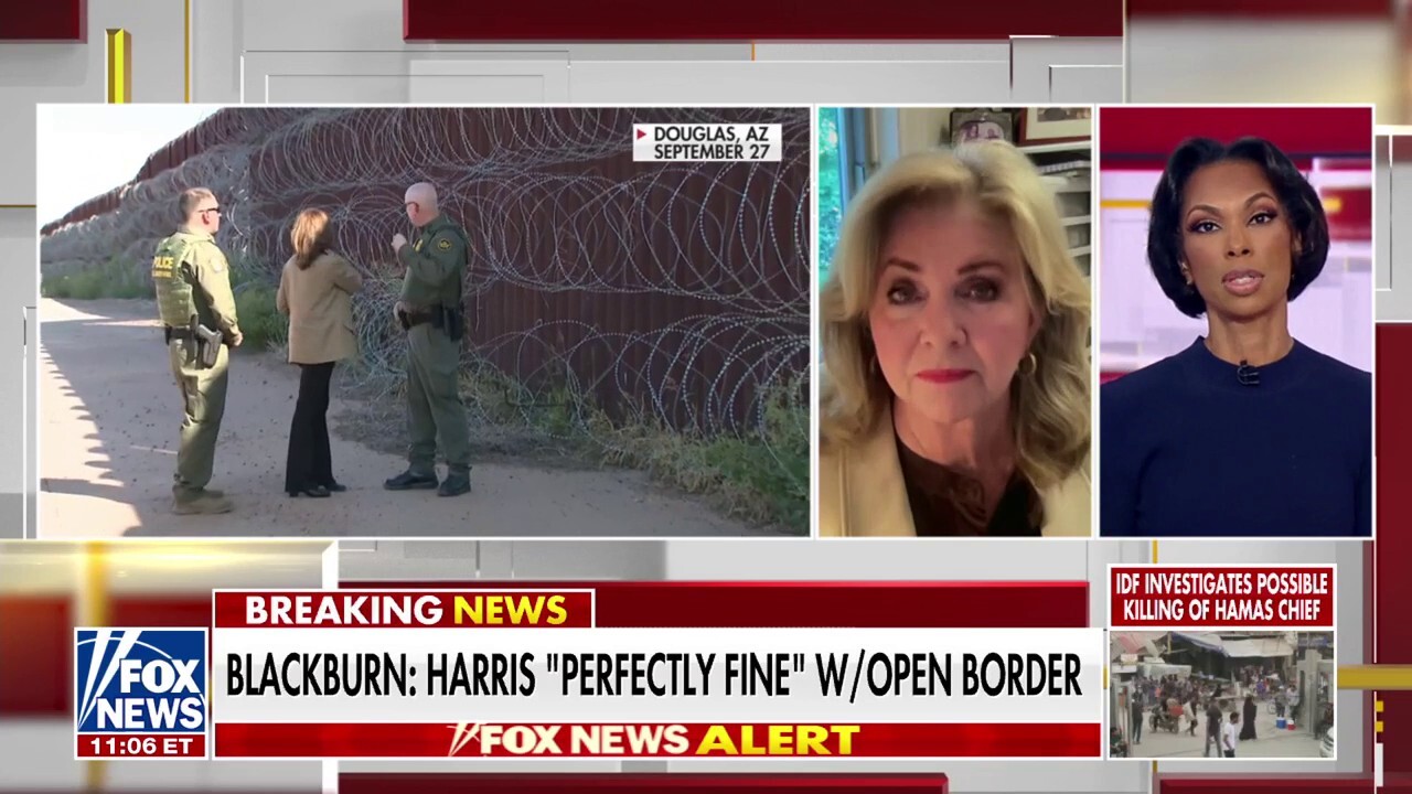 Sen. Marsha Blackburn: Kamala Harris refused to take responsibility for the border