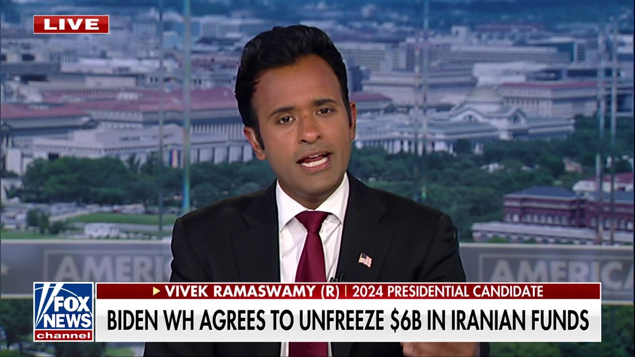 Biden's $6 billion Iran deal is a ransom payment: Vivek Ramaswamy 