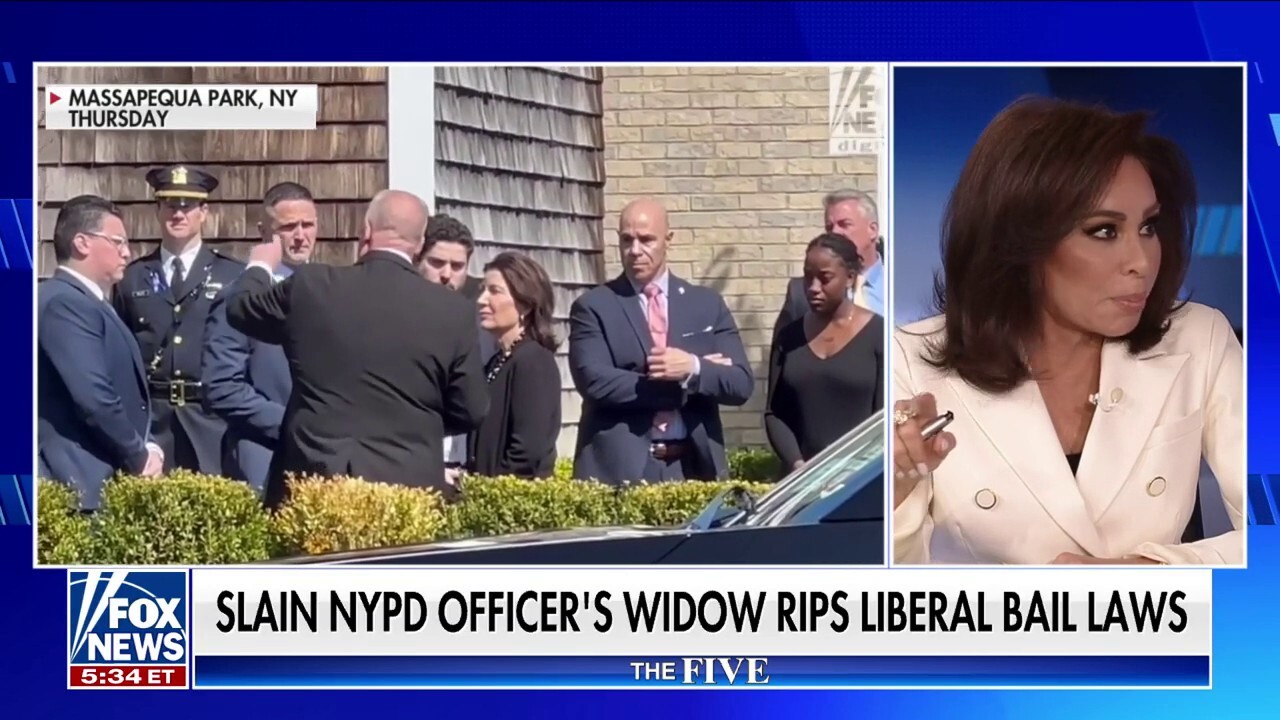 New York’s governor has ‘blood on her hands’ for slain NYPD officer: Judge Jeanine Pirro