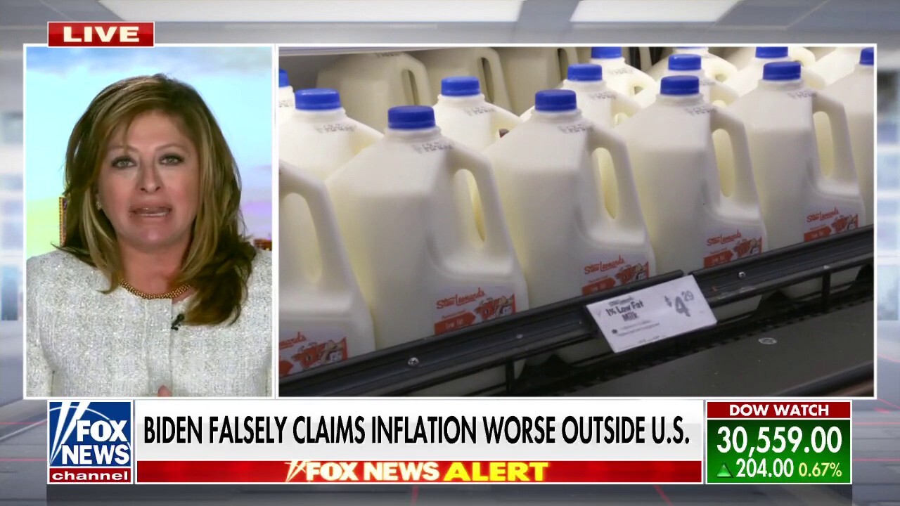 Maria Bartiromo warns 'no evidence' inflation has peaked as recession fears loom