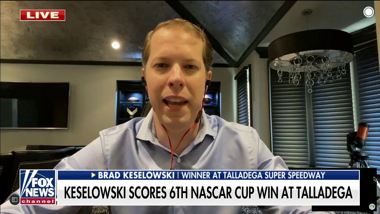 Brad Keselowski scores 6th NASCAR Cup win at Talladega 