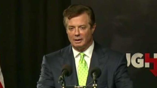 Manafort accused of giving info to Russian consultant