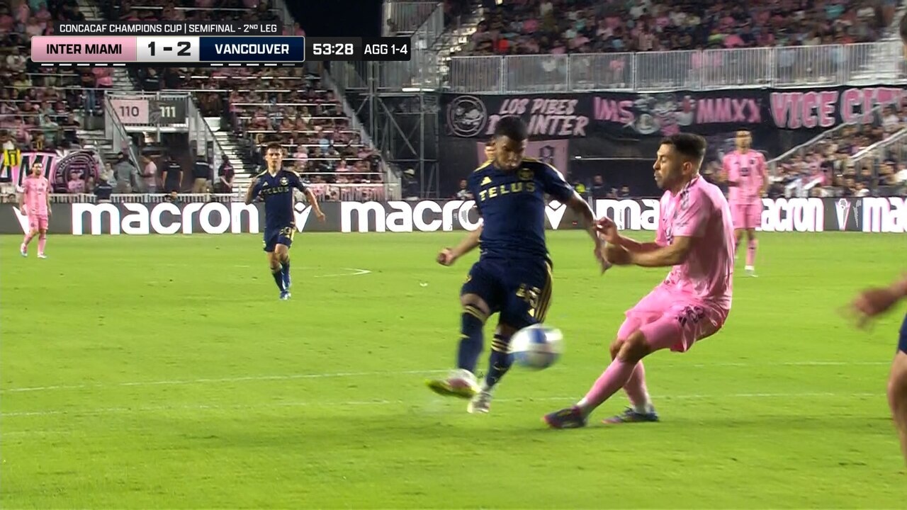 Vancouver's Pedro Vite finds the back of the net vs. Inter Miami 