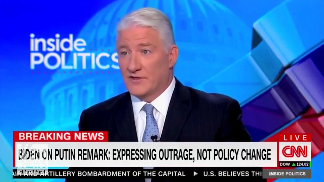 CNN's John King runs cover for Biden amid Putin gaffe: 'It's called being human'