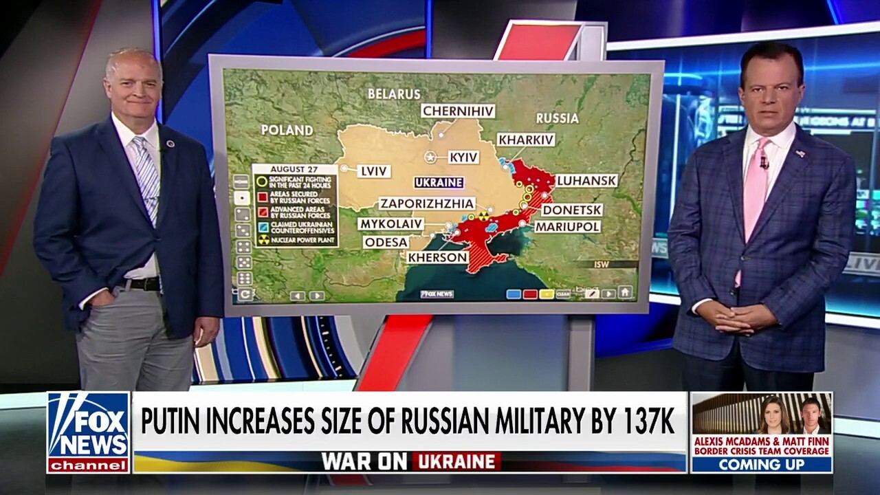 Former military official gives update on Putin's 'relentless' assault on Ukraine