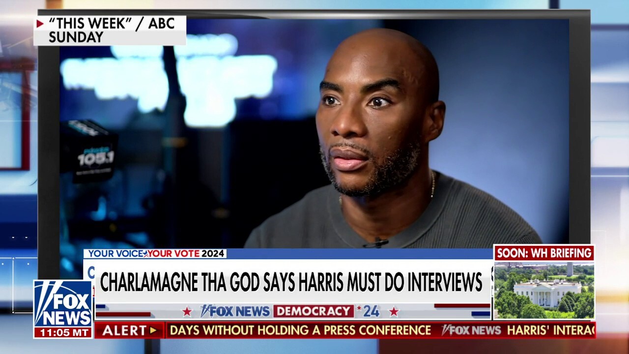 Charlamagne tha God calls on Kamala Harris to do interviews