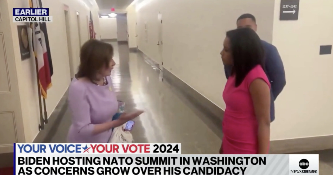 Nancy Pelosi snaps at ABC reporter for asking her whether Biden can win