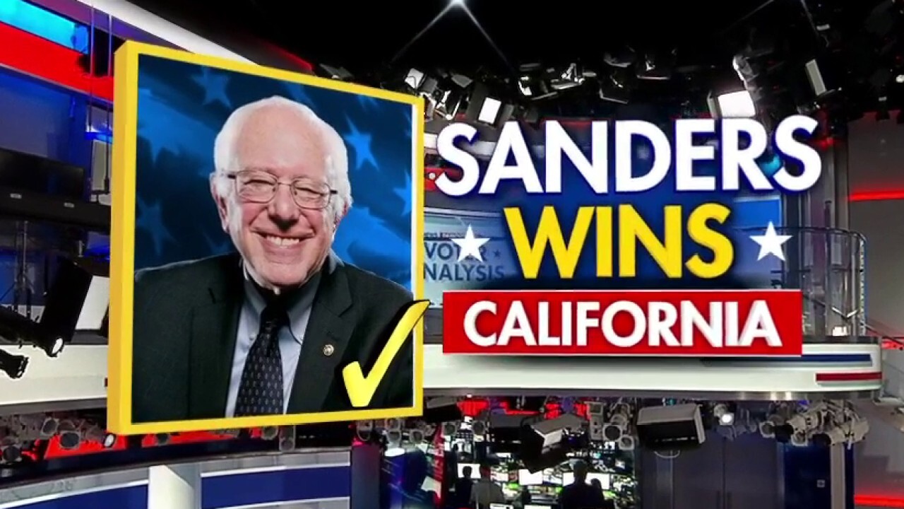 Fox News Projects Bernie Sanders Will Win California Fox News Video 3479