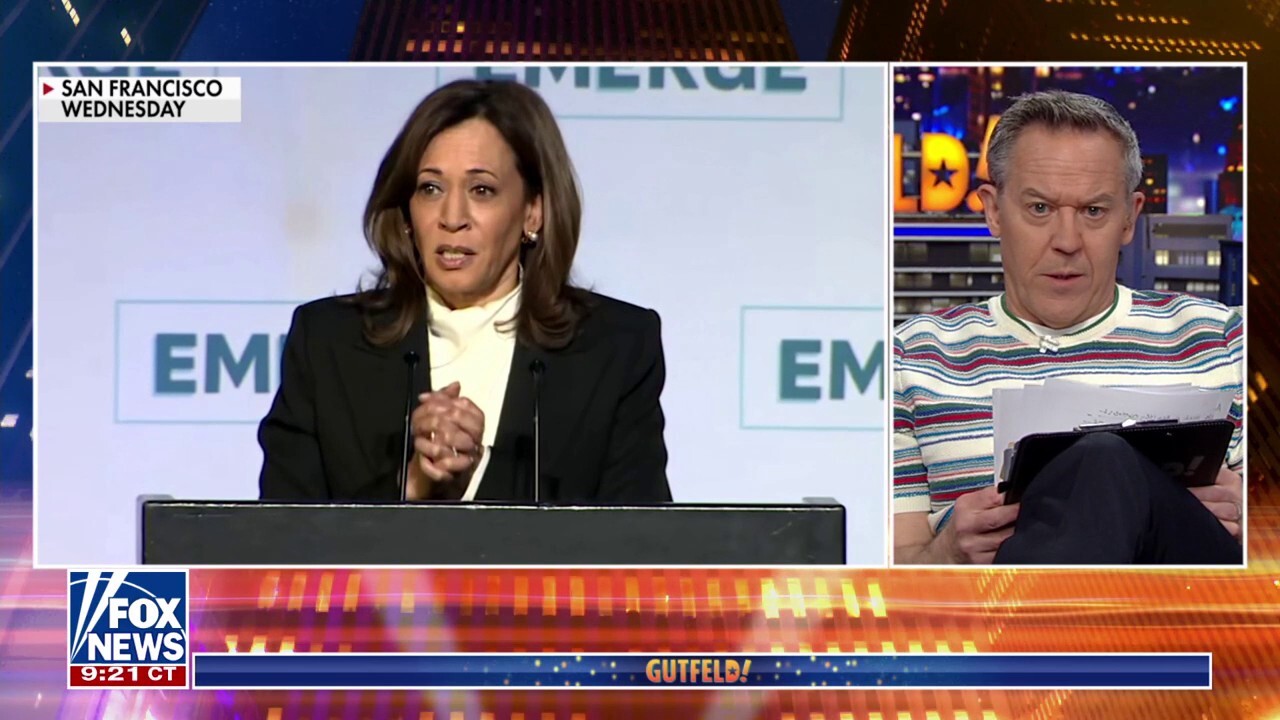  Kamala Harris’ archetypal  large   code   since predetermination  was ‘another classical  shot  of verbal vomit’