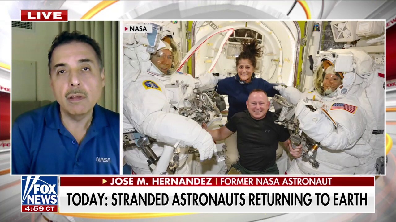 Stranded NASA astronauts undock from ISS, embark on return mission home