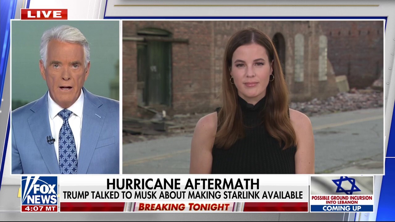 Fox News correspondent Alexandria Hoff reports on former President Trump visiting the aftermath of Hurricane Helene in Georgia on ‘Special Report.’