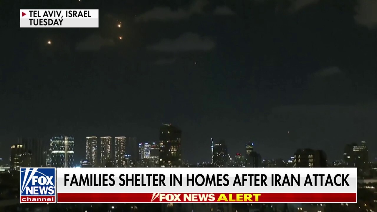 Israeli families shelter in homes during 'unprecedented' Iranian attack