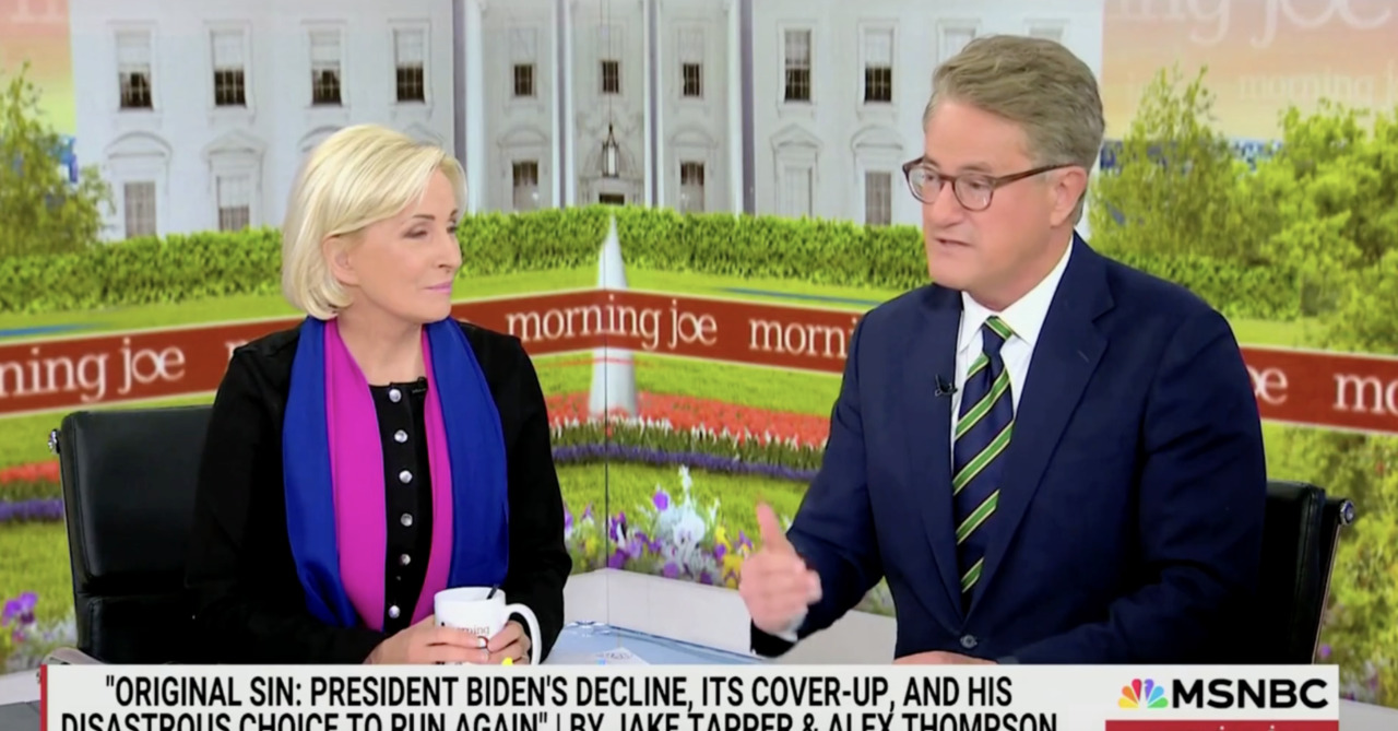Scarborough says he was 'obviously wrong' that Biden was fit for presidency