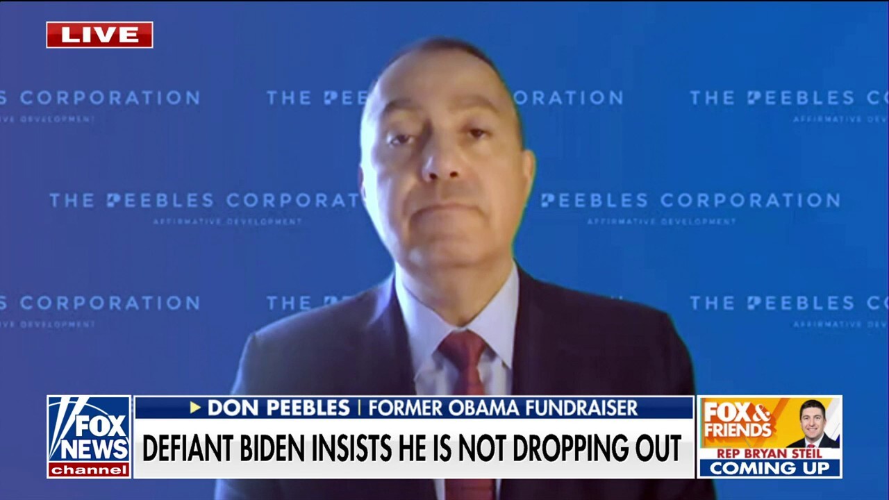 I was always apprehensive about a second Biden term: Don Peebles  