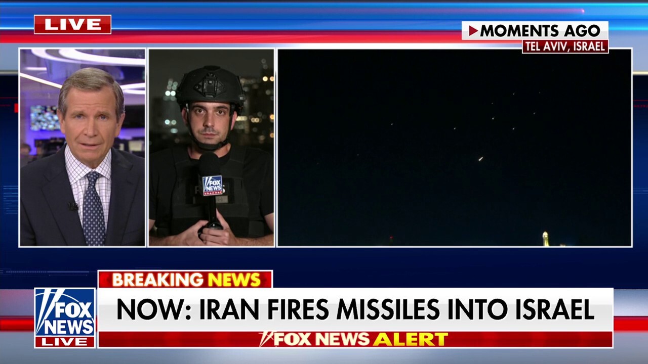 MOMENTS AGO: Iran fires fifth wave of missiles into Israel