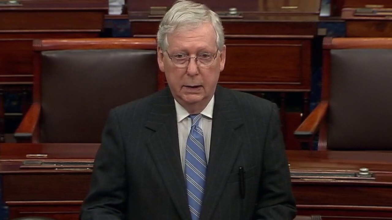 Sen. McConnell on coronavirus bill: The Senate is not going to leave small business behind 