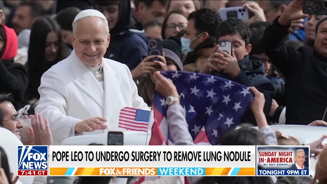 Pope Leo XIV set to undergo surgery to remove lung nodule