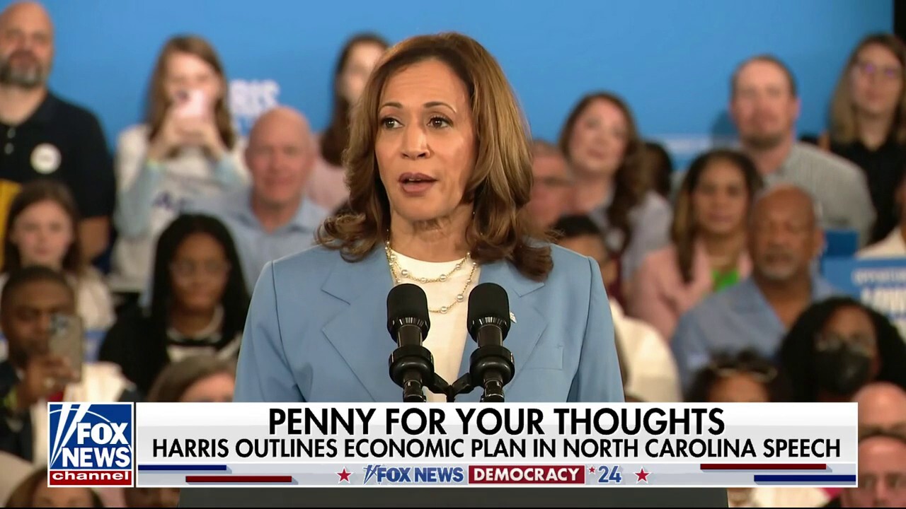  Kamala Harris outlines economic plan in North Carolina speech