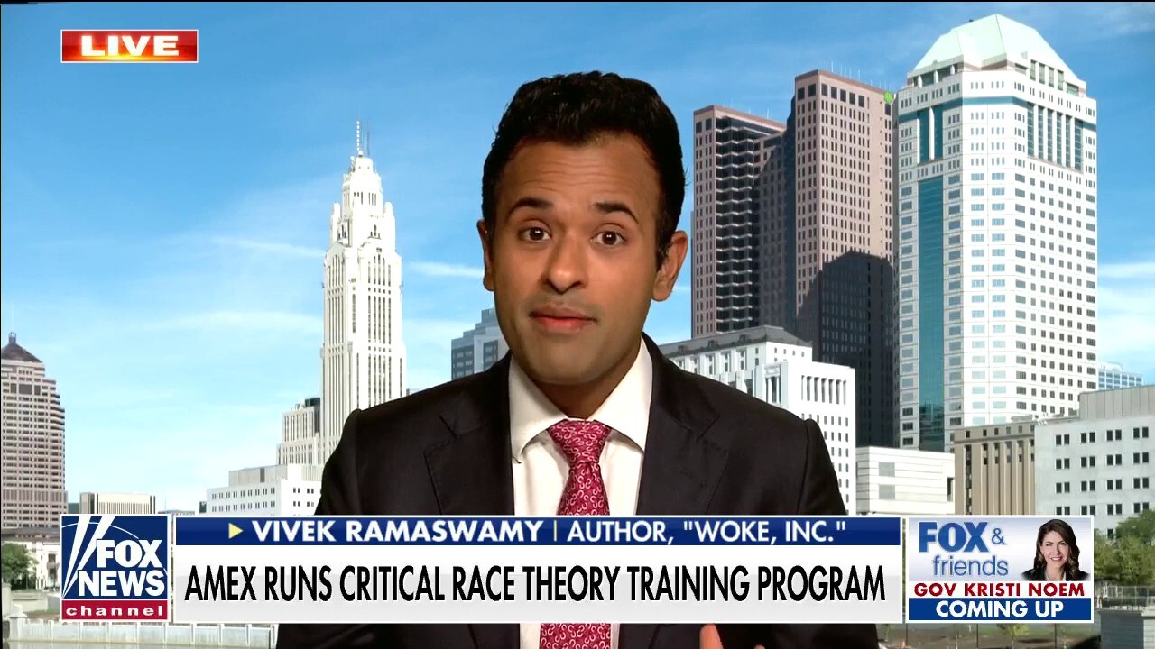 Vivek Ramaswamy: Amex critical race theory training program verges on ‘racial discrimination’
