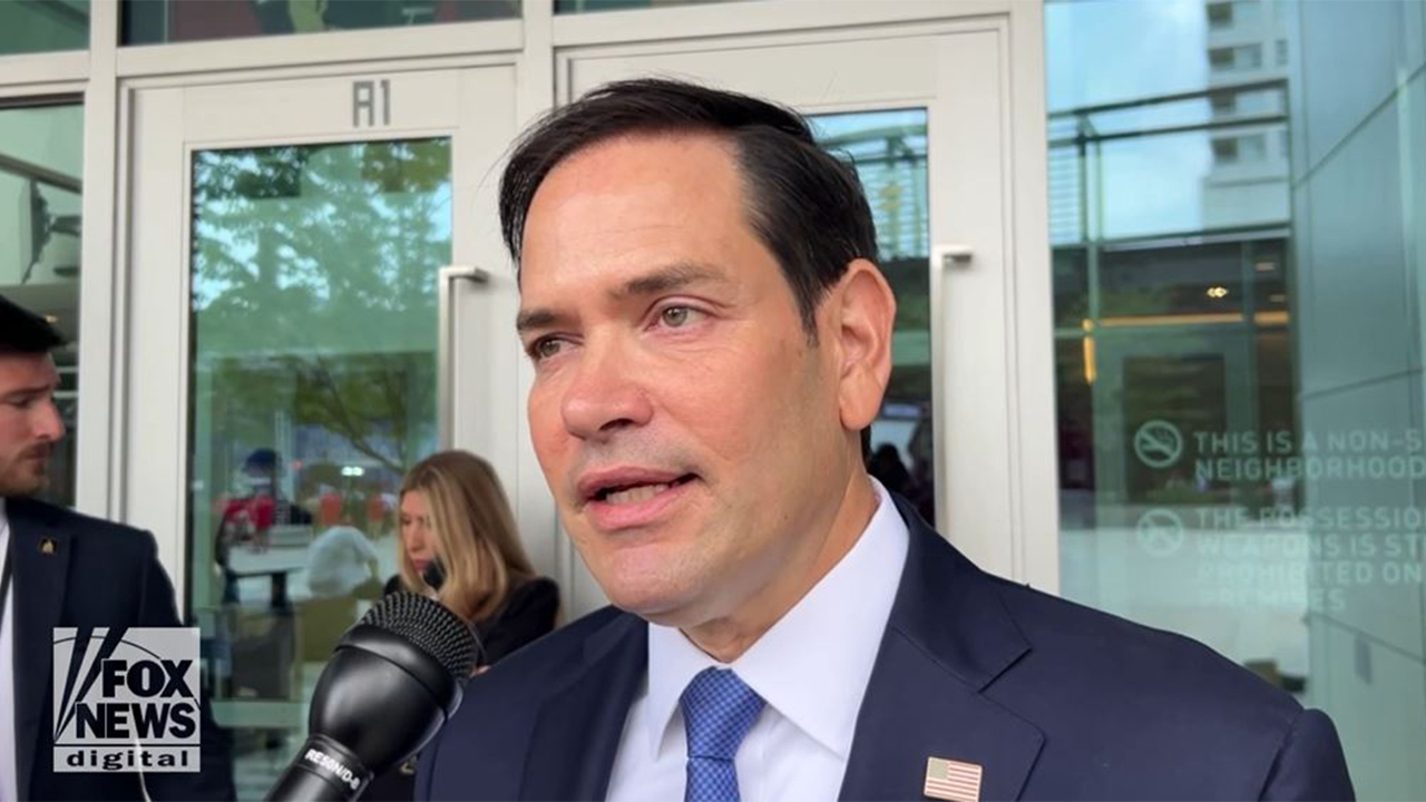 VP finalist Marco Rubio arrives at RNC with praise for Trump following selection of JD Vance as running mate