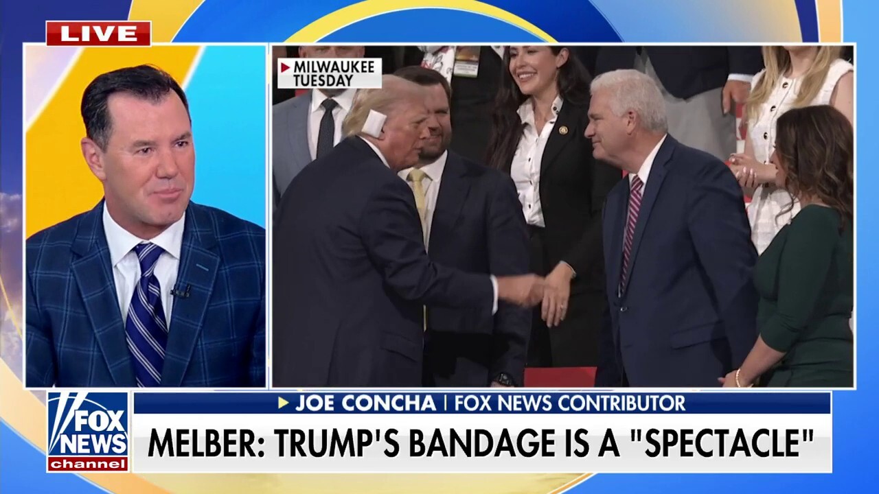 Joe Concha slams Ari Melber for calling Trump's bandage a 'spectacle': 'Go to hell'