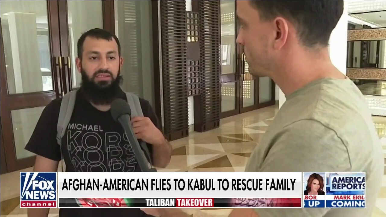 Afghan-American flies to Kabul to rescue family 
