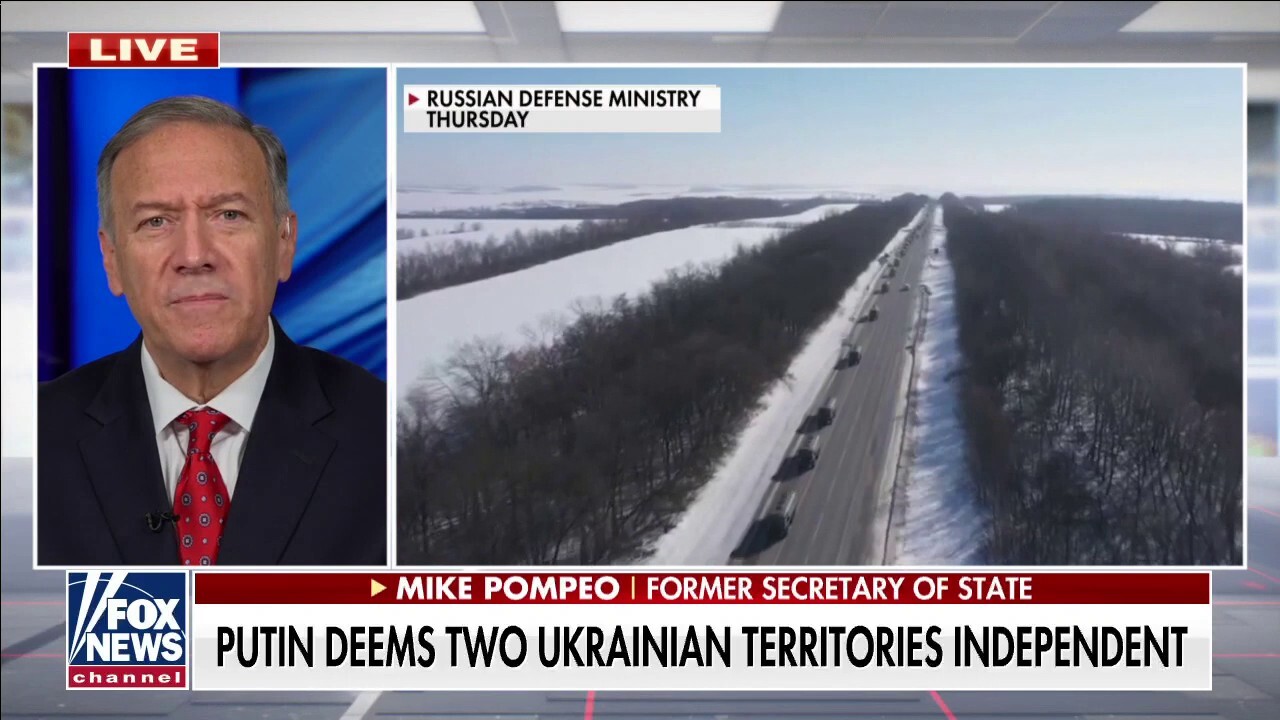 Mike Pompeo: Biden could have used 'strategic deterrence' to stop Putin